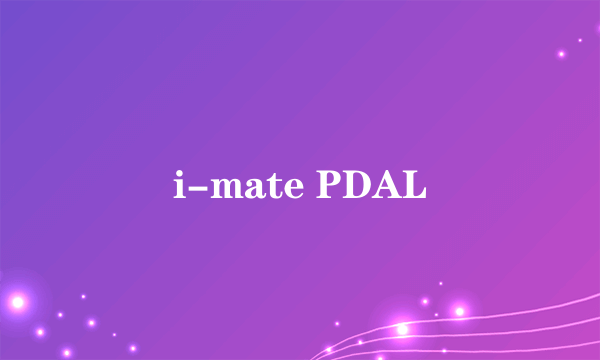 i-mate PDAL