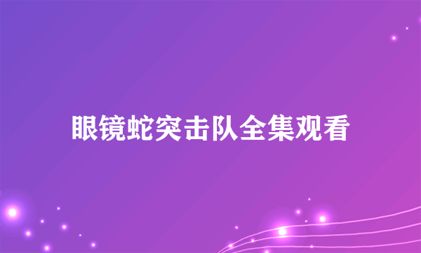 眼镜蛇突击队全集观看