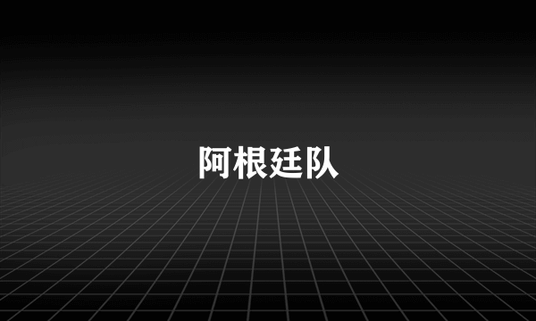 阿根廷队