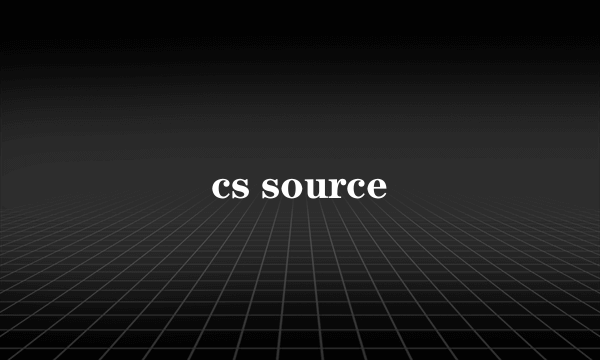 cs source