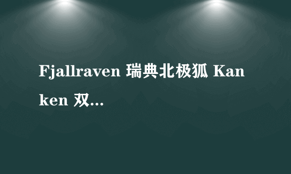 Fjallraven 瑞典北极狐 Kanken 双肩背包 classic的尺寸能不能做中学书包?