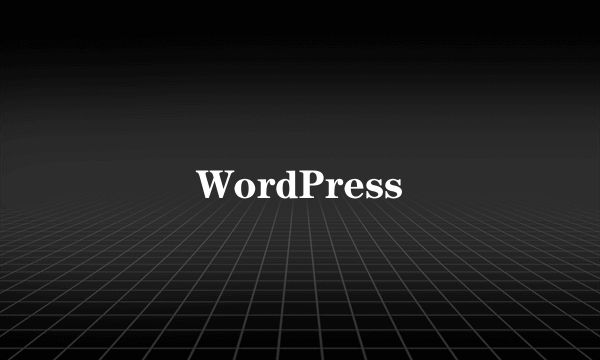 WordPress