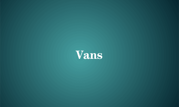 Vans