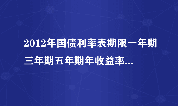 2012年国债利率表期限一年期三年期五年期年收益率3.7%5.43%6.00%（1）如果小王家在2012年买三年期的国债10000元，到期后可以得到多少元利息？（2）同样买5000元的国债，到期后五年期的比三年期的利息多多少元？（3）你还能提出什么问题？