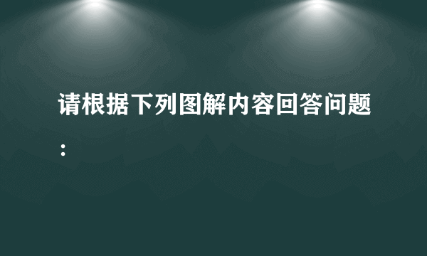 请根据下列图解内容回答问题：