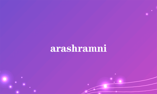 arashramni