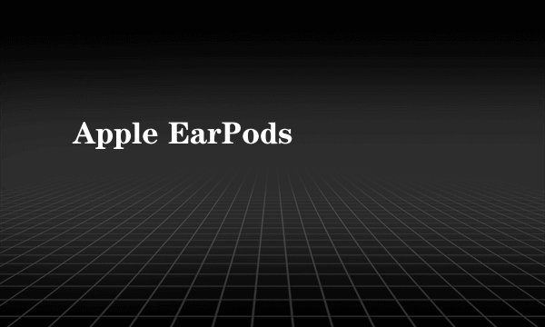 Apple EarPods