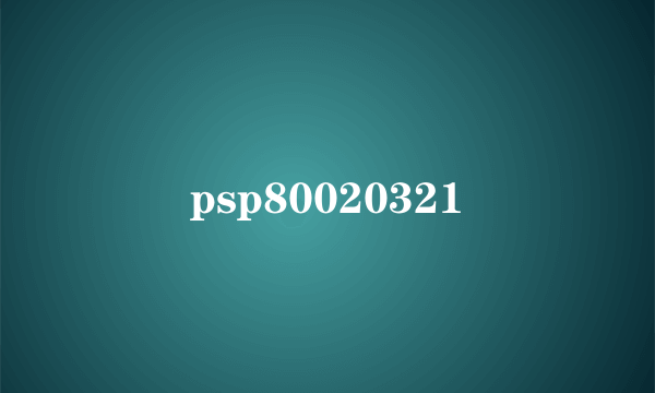 psp80020321