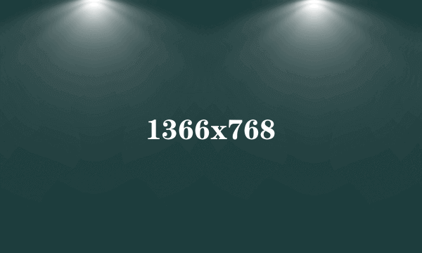 1366x768