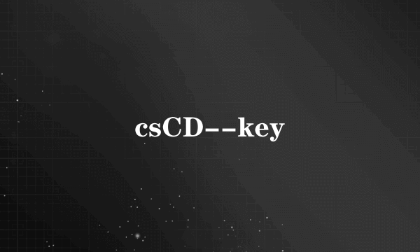 csCD--key