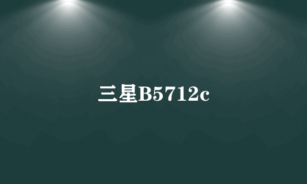 三星B5712c