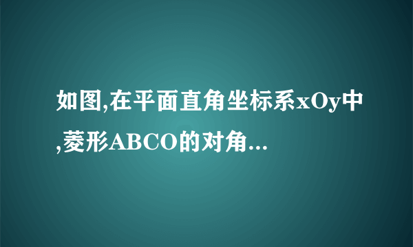 如图,在平面直角坐标系xOy中,菱形ABCO的对角线BO在x轴上,若菱形ABCO的周长为20,点B的坐标为(-6,0),反比例函数的图象经过点C.(1)求该反比例函数的解析式;(2)若点P是反比例函数上的一点,且的面积恰好等于菱形ABCO的面积,求点P的坐标.