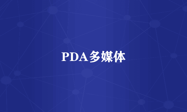 PDA多媒体