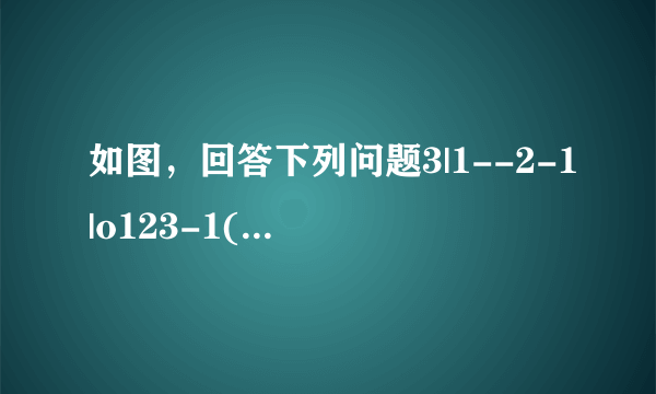 如图，回答下列问题3|1--2-1|o123-1(1)将△ABC沿x轴向左移一个单位长度，向上移2个单位长度，则A1的坐标为______,B1的坐标为______,C1的坐标为______.(2)若△ABC与△A2B2C2关于x轴对称,则A2的坐标为______，B2的坐标为______,C2的坐标为______.